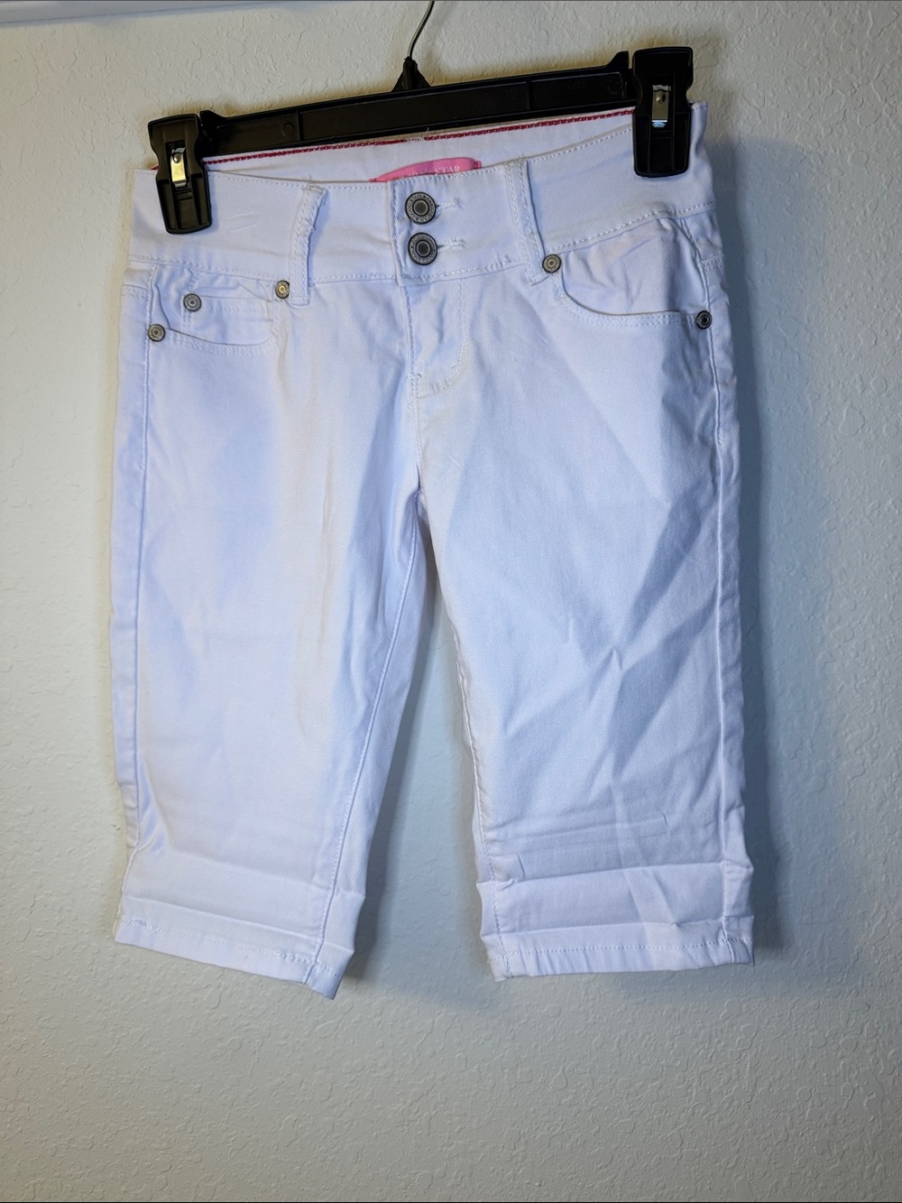 GOGO White Kids Shorts